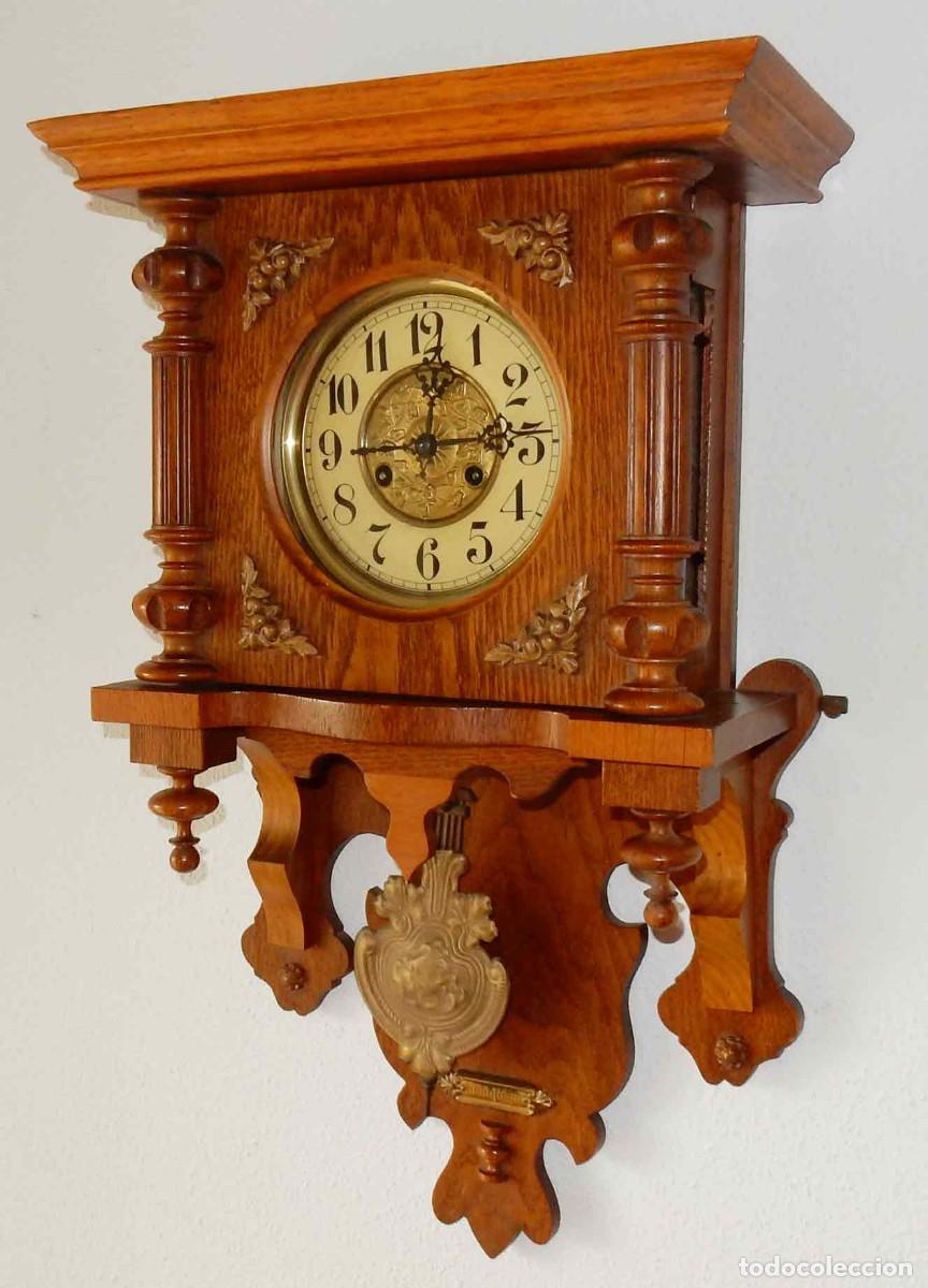 Relojes de pared: Reloj de pared c1900 - Foto 3