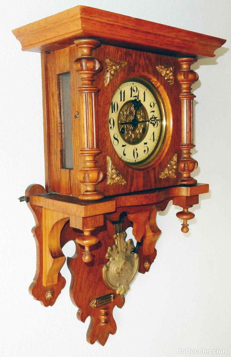 Relojes de pared: Reloj de pared c1900 - Foto 4