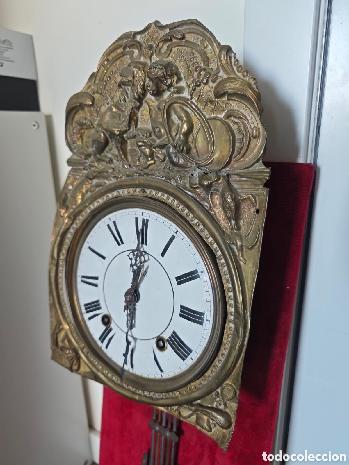Relojes de pared: Reloj Moret manual de p&eacute;ndulo - Foto 9