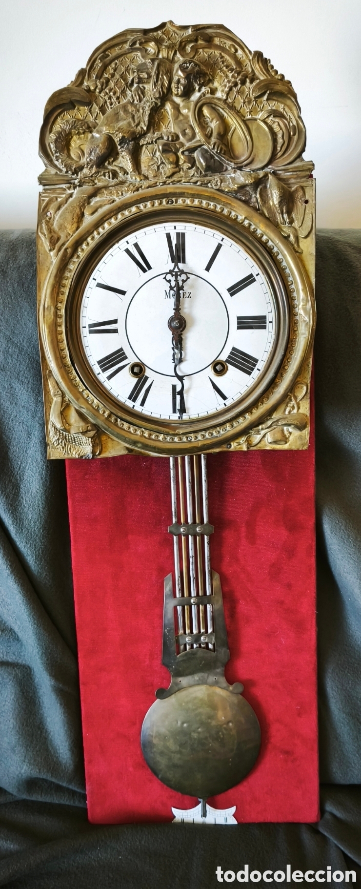Relojes de pared: Reloj Moret manual de p&eacute;ndulo - Foto 1