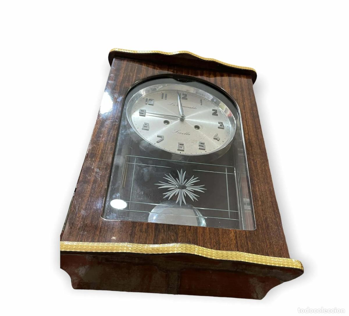Relojes de pared: Reloj de pared &ldquo;La Esmeralda&rdquo; 1920 - Foto 6
