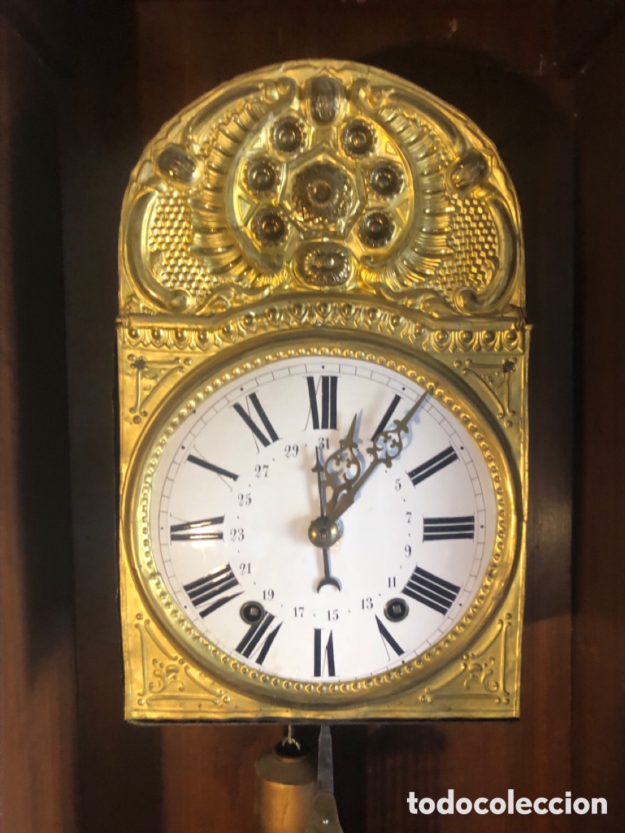 Relojes de pared: Reloj morez con pendulo de lira - Foto 4