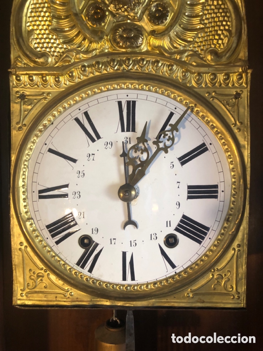 Relojes de pared: Reloj morez con pendulo de lira - Foto 5