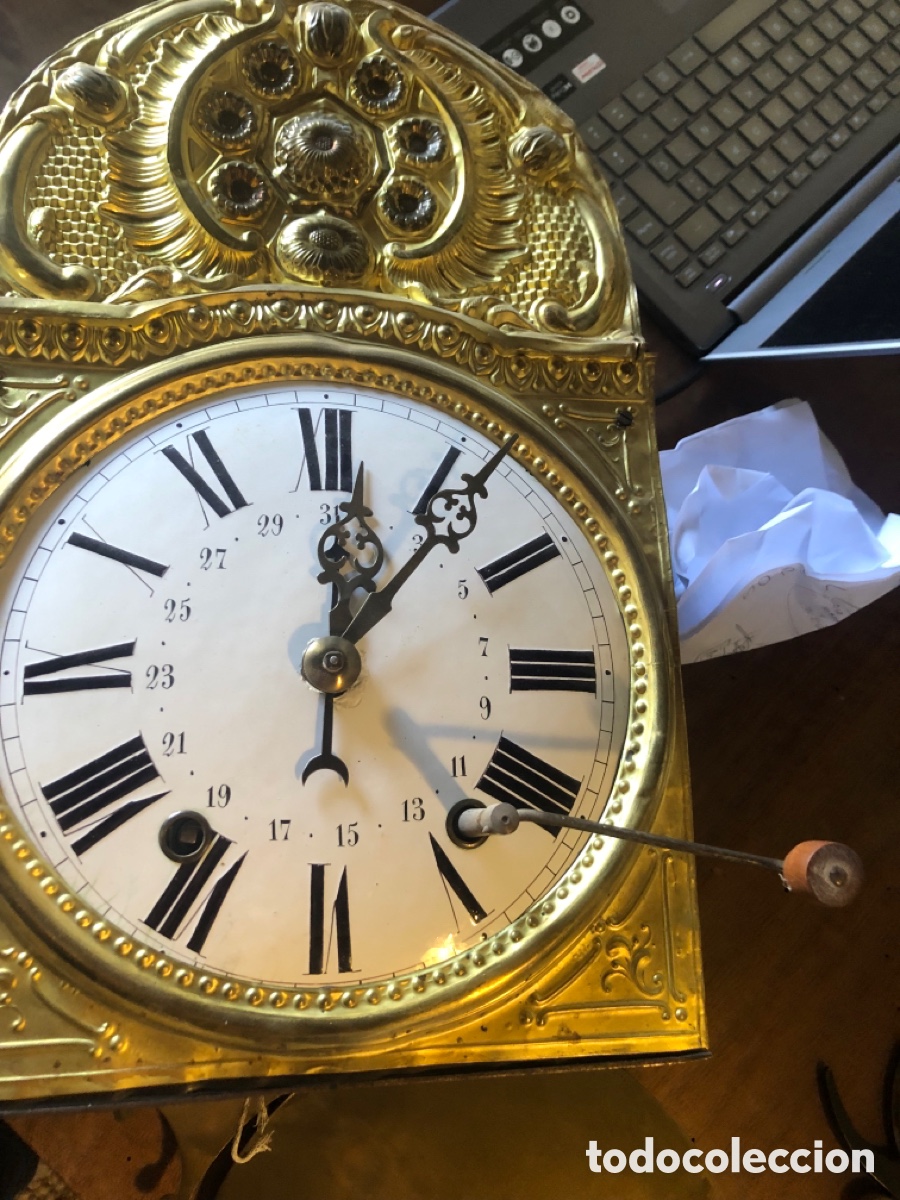 Relojes de pared: Reloj morez con pendulo de lira - Foto 7