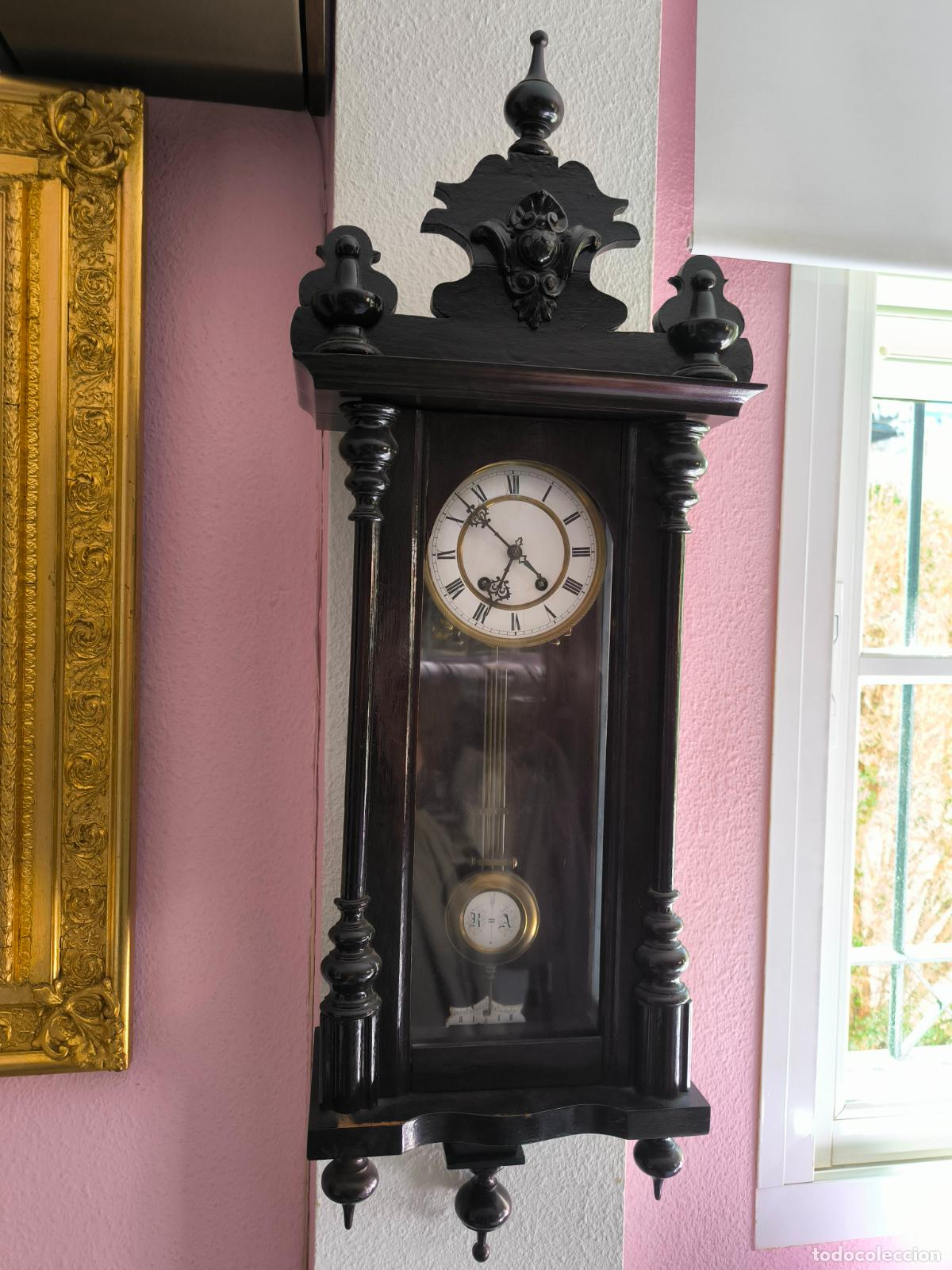 Relojes de pared: RELOJ DE PARED, PRINCIPIOS DE SIGLO - Foto 6
