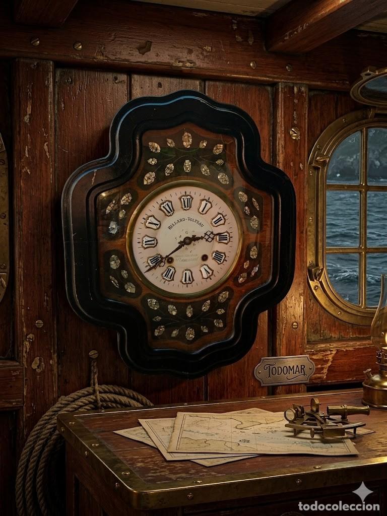 Relojes de pared: Reloj de pared franc&eacute;s, Ojo de Buey.
