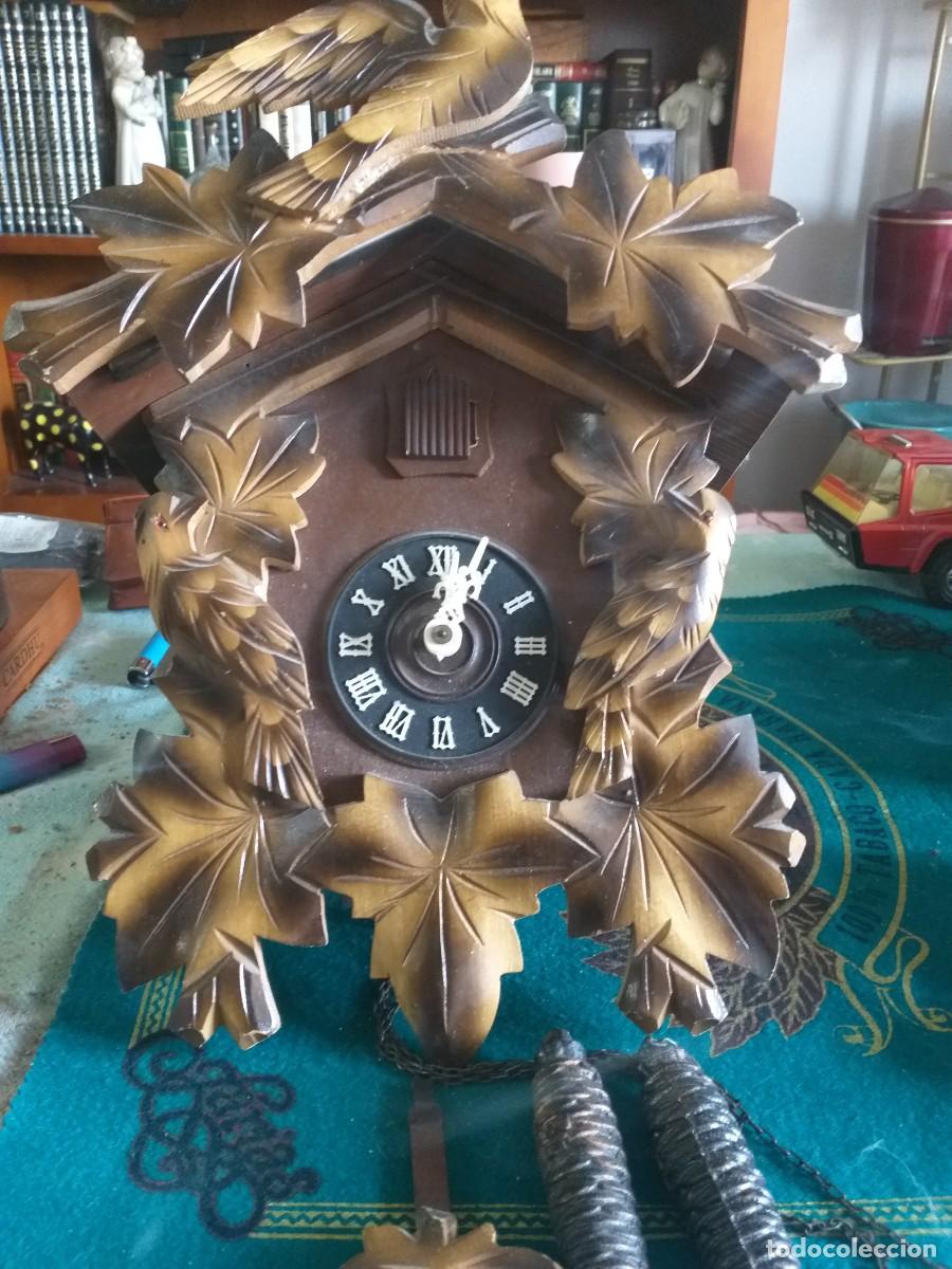 Relojes de pared: reloj de cuco selva negra a restaurar - Foto 5