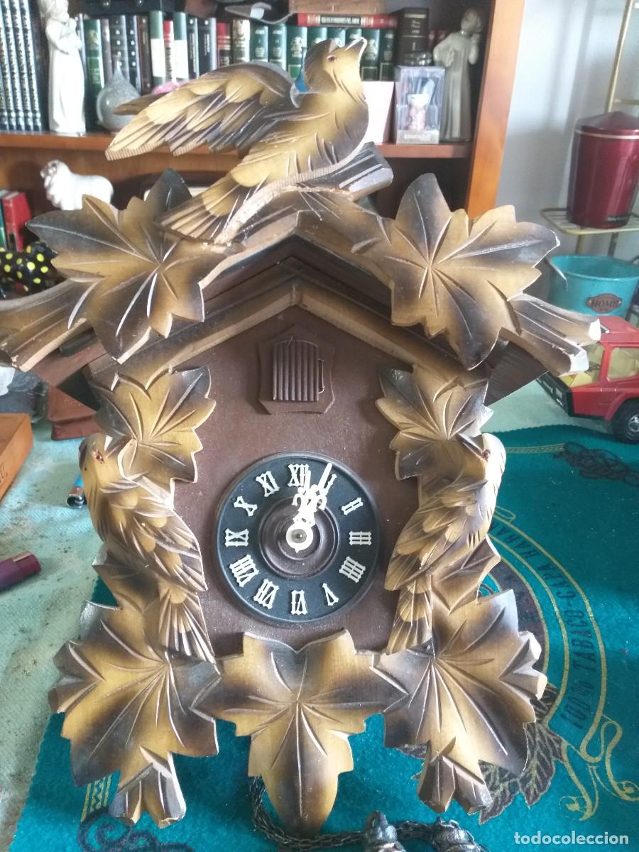 Relojes de pared: reloj de cuco selva negra a restaurar - Foto 10