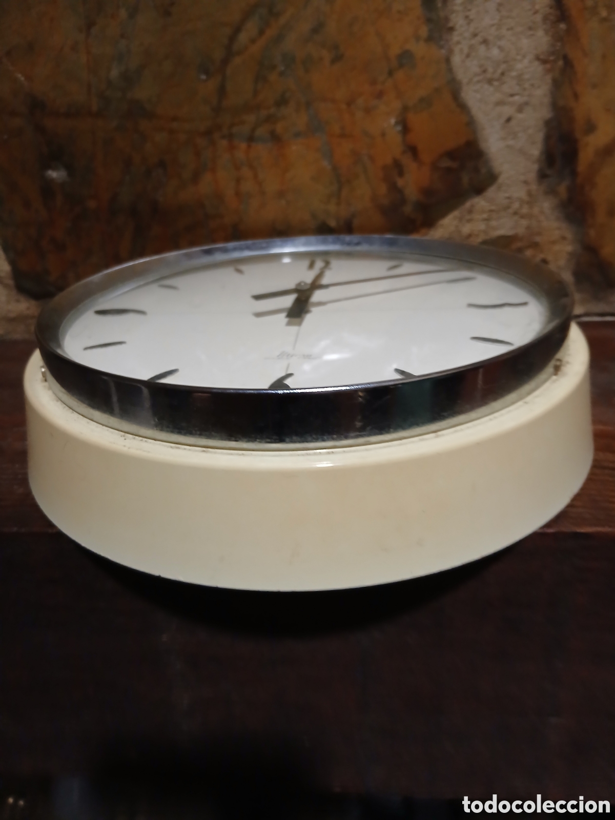 Relojes de pared: Antiguo reloj de pared de cocina Micro Electronic - Foto 2