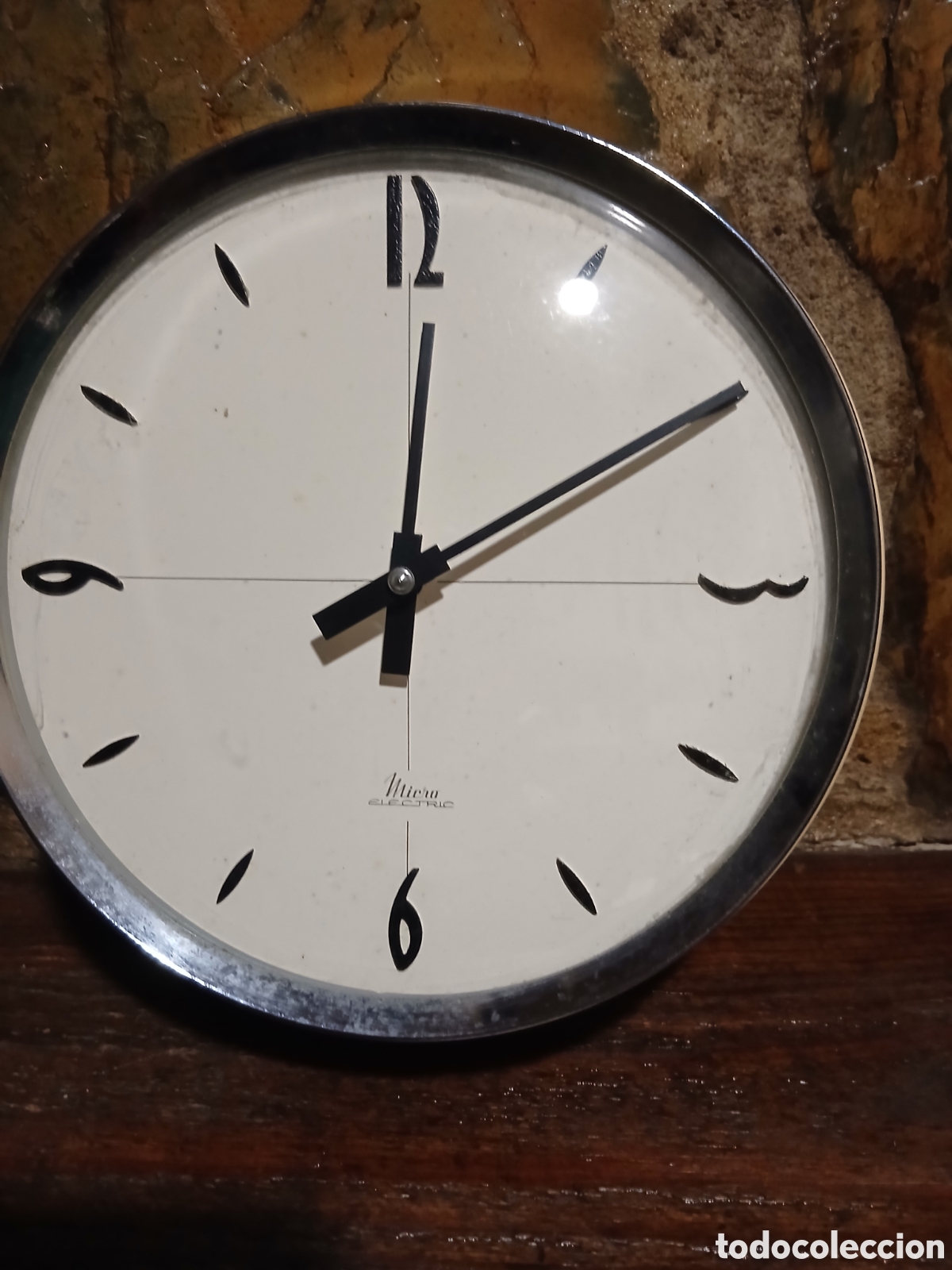 Relojes de pared: Antiguo reloj de pared de cocina Micro Electronic - Foto 5