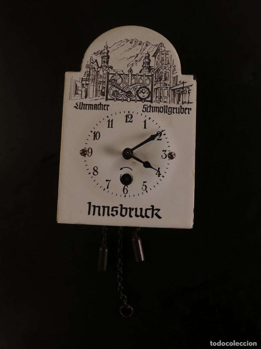 Rel&oacute;gios de parede: RELOJ PARA COLGAR SOUVENIR DE INNSBRUCK