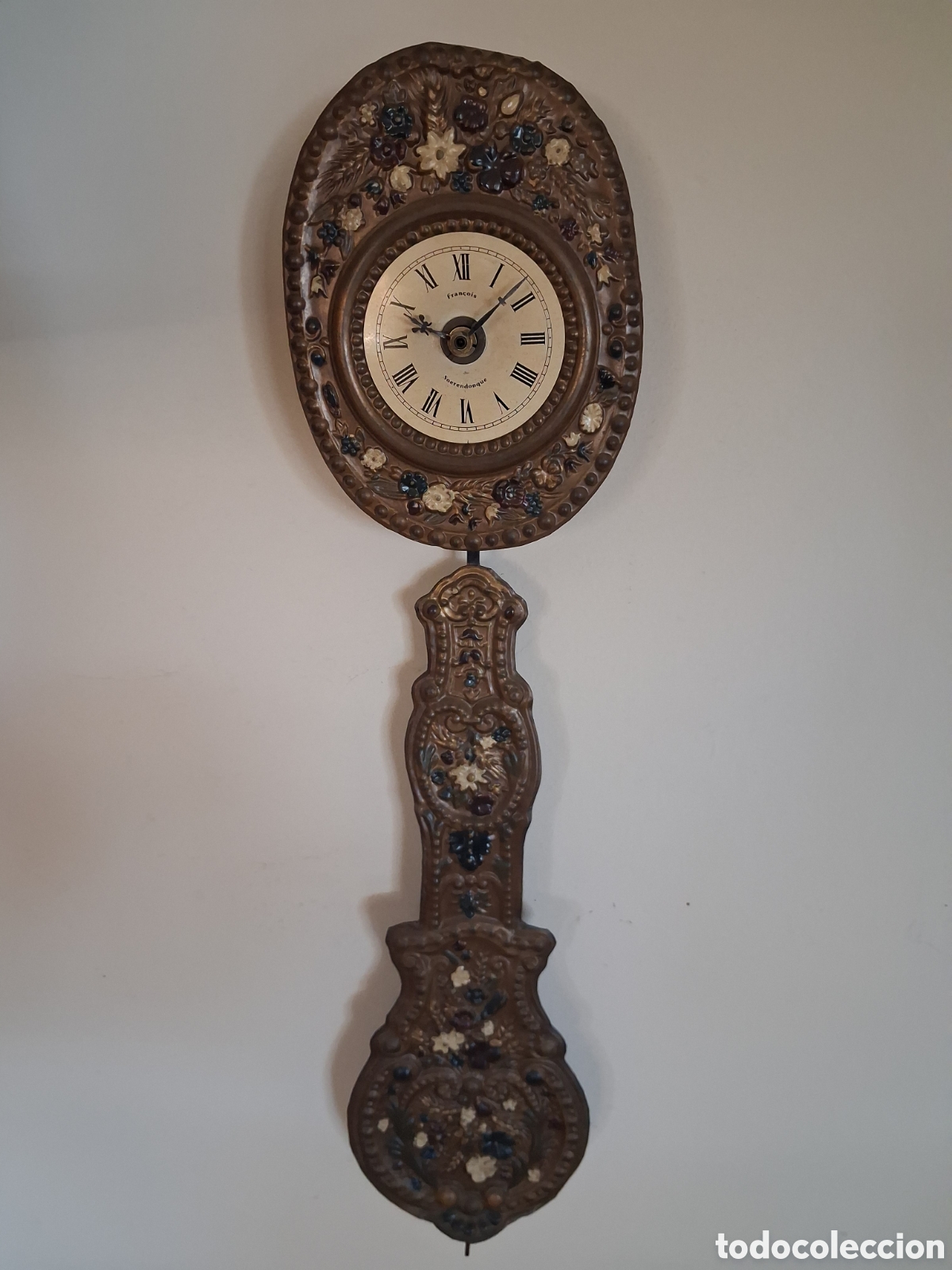Relojes de pared: Reloj Morez antiguo y a pilas 1,5v