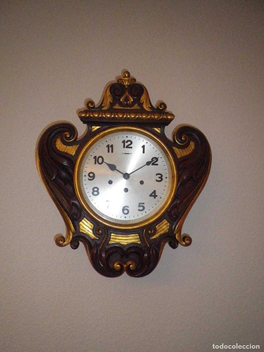 Rel&oacute;gios de parede: CARRILLON DE PARED ANTIGUO, DE CAOBA, EXCELENTE CONSERVACI&Oacute;N,