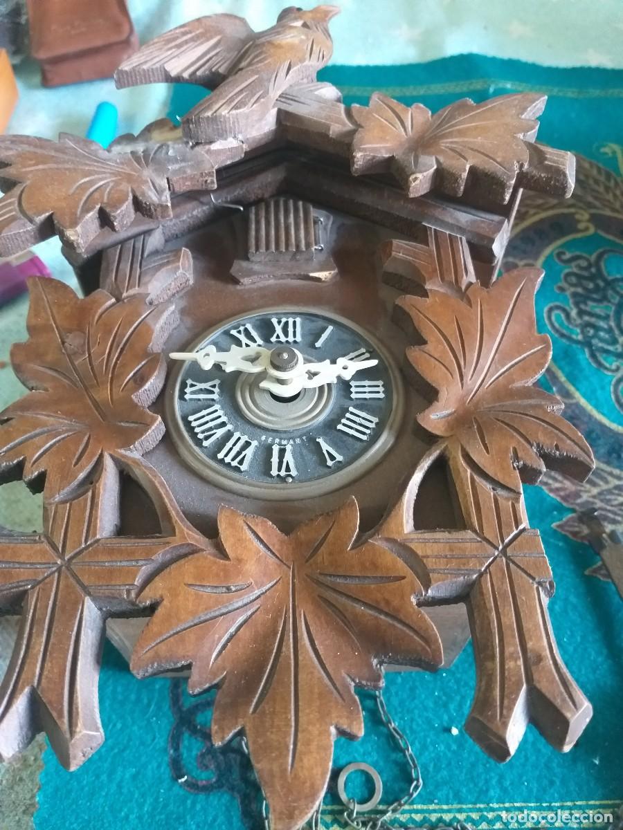 Relojes de pared: reloj de cuco selva negra a restaurar - Foto 4