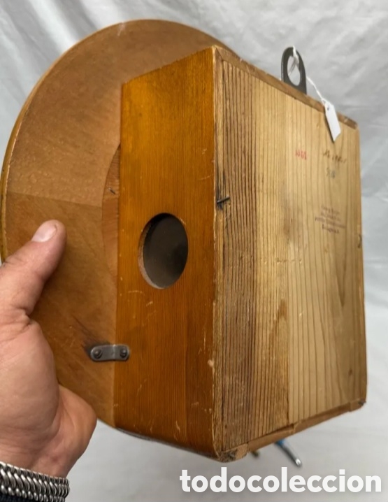 Relojes de pared: Reloj de pared caja de madera - Foto 3
