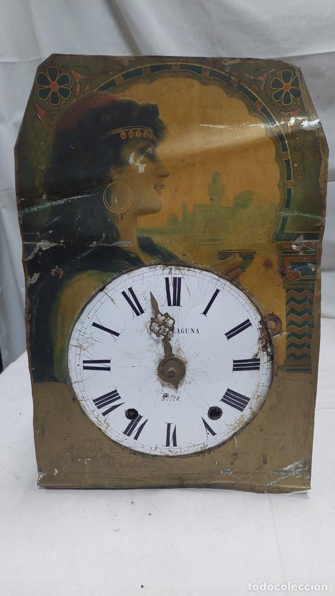 Relojes de pared: Antiguo reloj Espa&ntilde;ol tipo Moret De Iganacio Laguna Siles