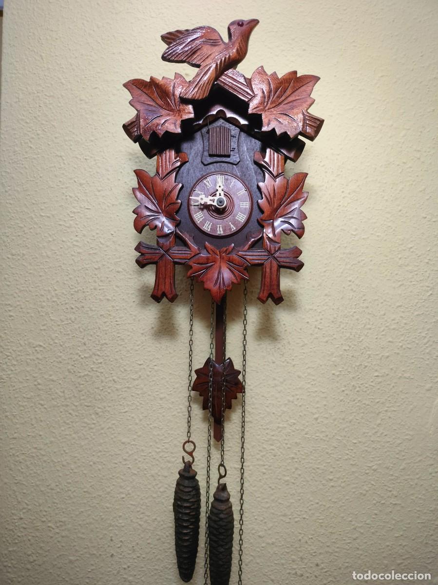 Rel&oacute;gios de parede: PEQUE&Ntilde;O RELOJ CUCU-CUCO MADE IN GERMANY MARCA REGULA.MEC&Aacute;NICO.