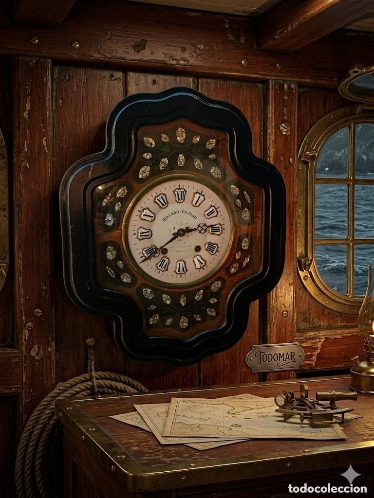 Relojes de pared: Reloj de pared franc&eacute;s, Ojo de Buey.