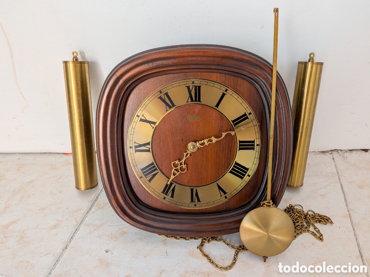 Wanduhren: PONTINA RELOJ P&Eacute;NDULO MADERA COLECCI&Oacute;N