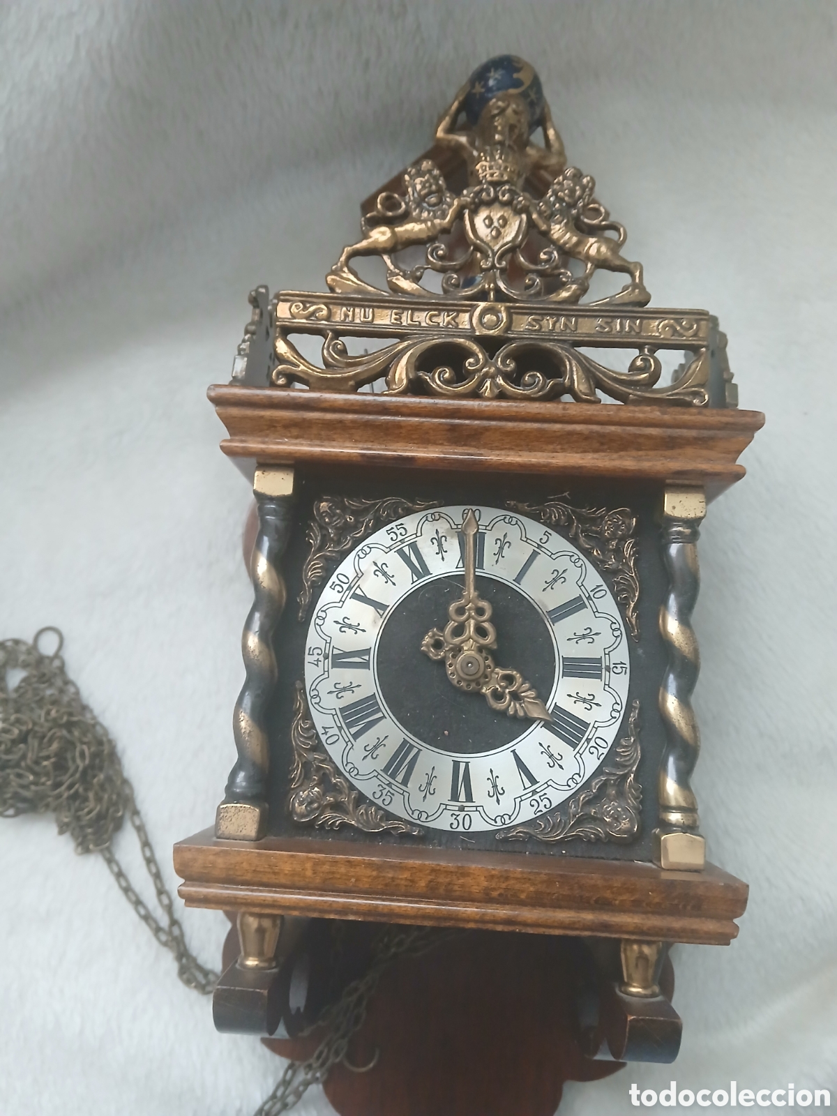 Wanduhren: ANTIGUO RELOJ DE PARED HOLAND&Eacute;S,ZAANSE