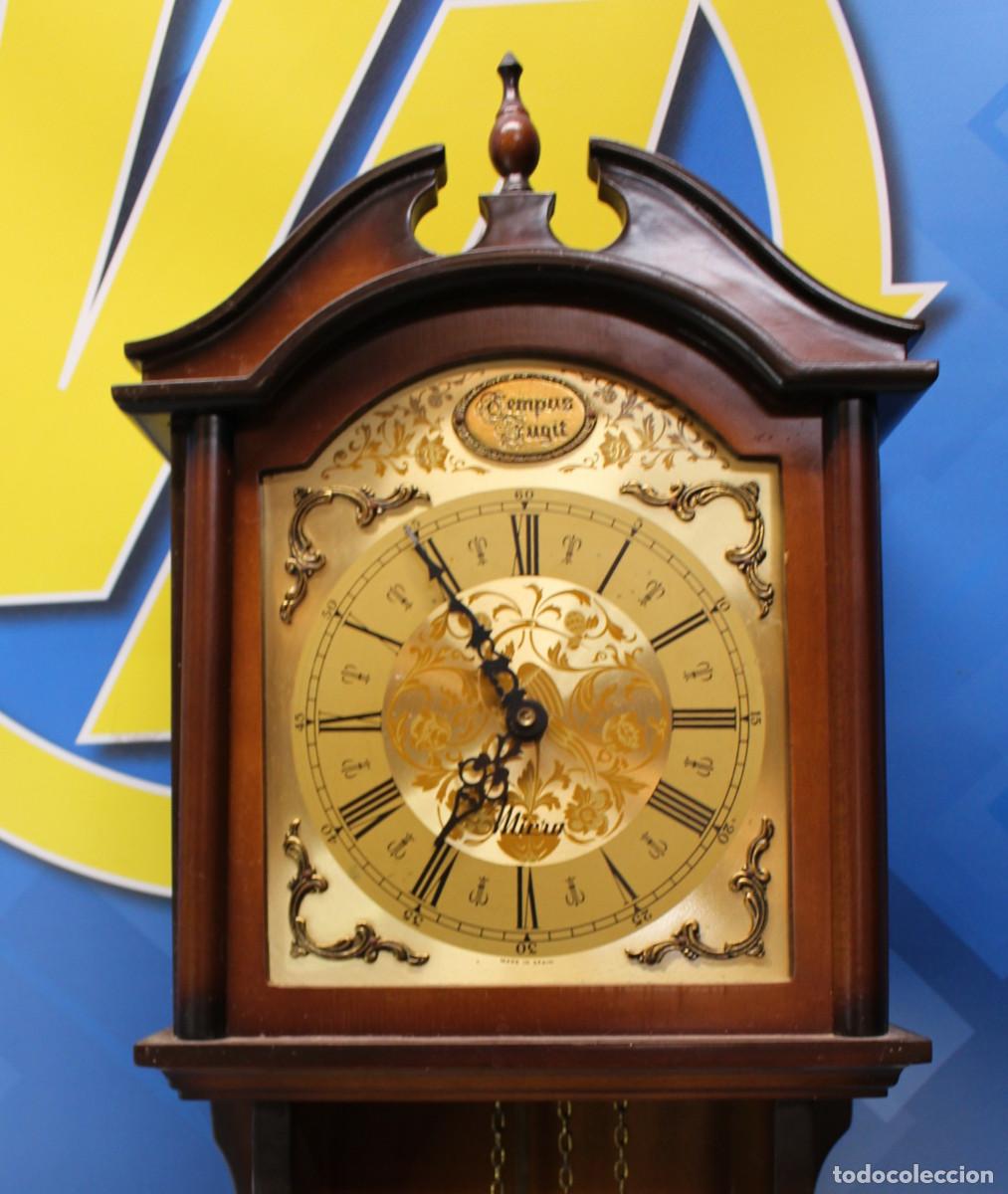 Relojes de pared: Reloj carrill&oacute;n de pared Micro. Tempus Fugit. - Foto 2