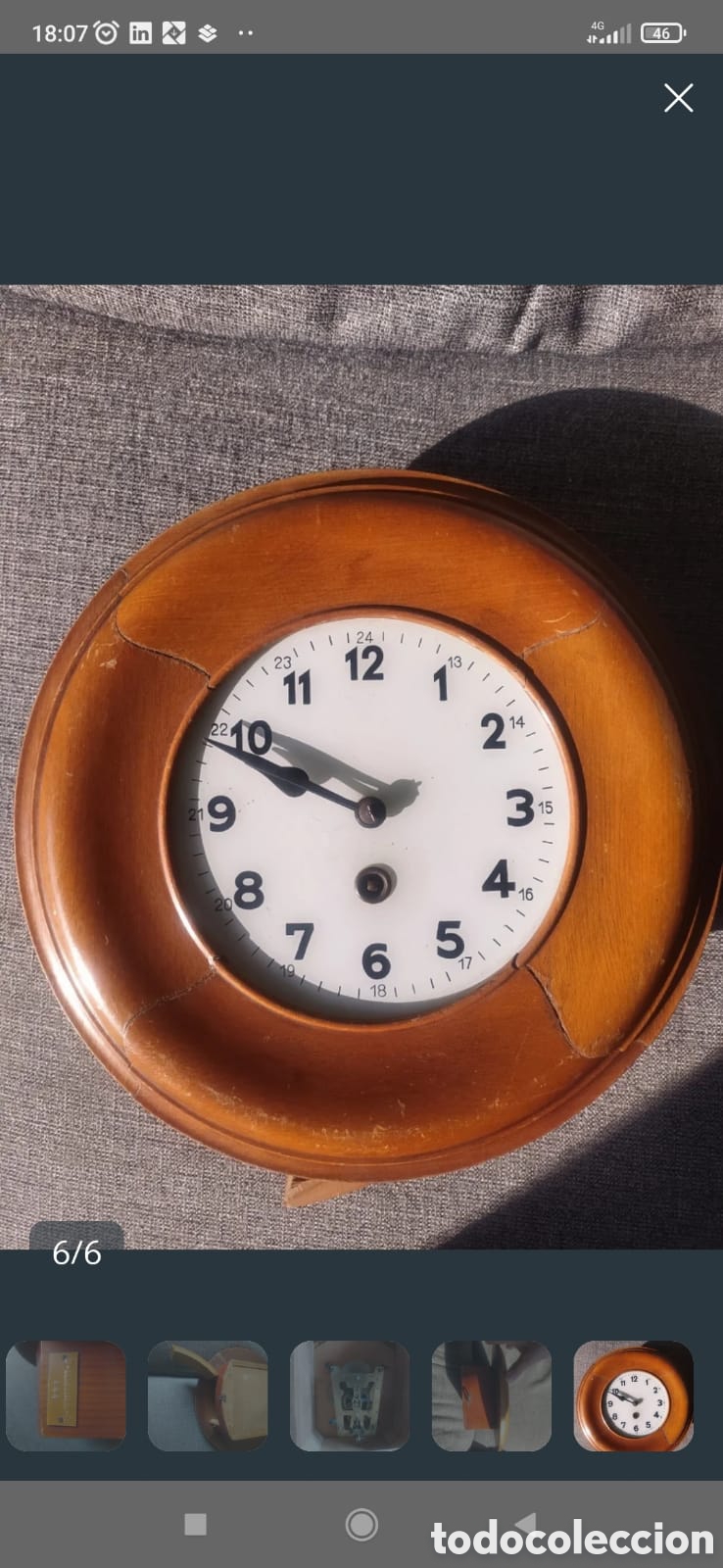 Relojes de pared: Reloj Escuela Alem&aacute;n - Foto 2