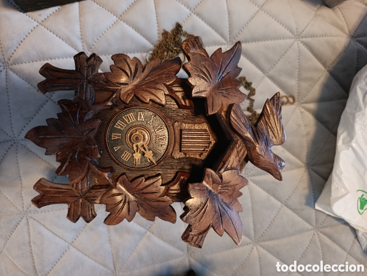 Relojes de pared: Lote 6 el relojes de cuco - Foto 3
