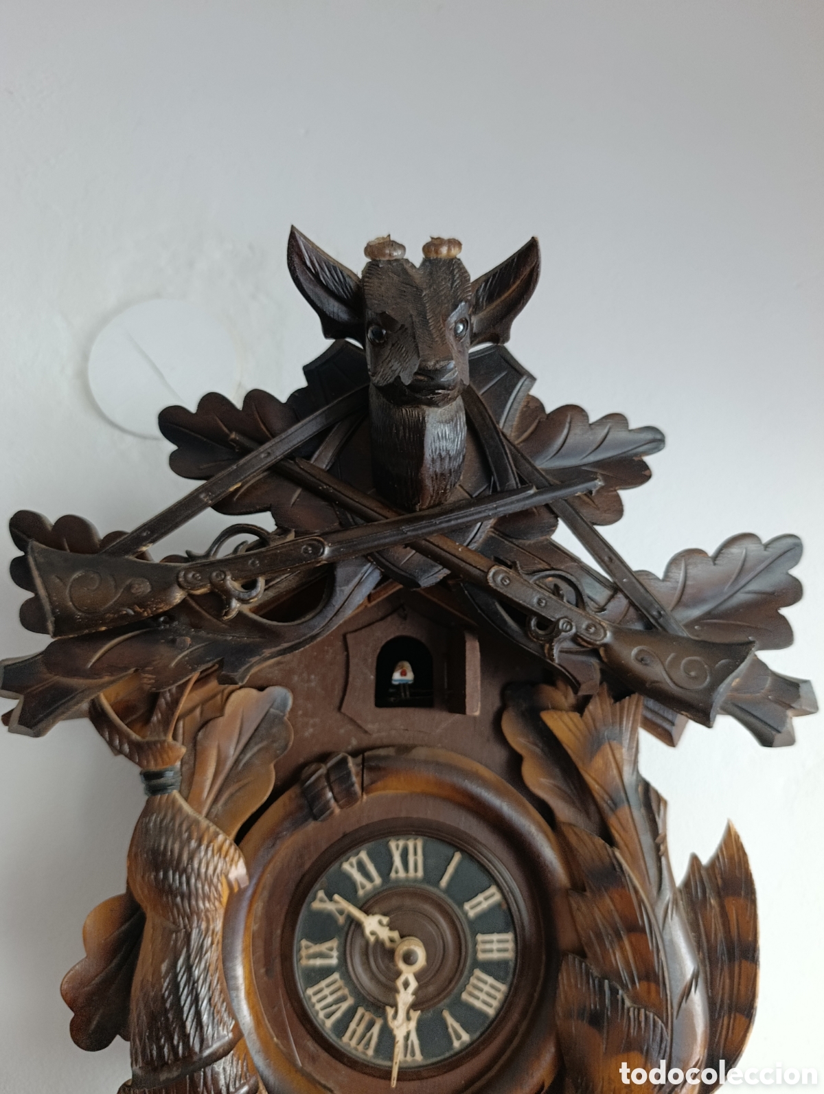 Relojes de pared: Lote 6 el relojes de cuco - Foto 26
