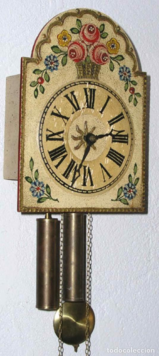 Relojes de pared: Reloj de pared de pesas - c1930 - Foto 1