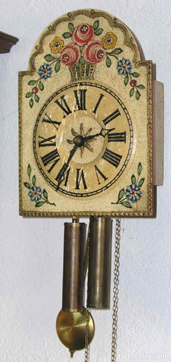 Relojes de pared: Reloj de pared de pesas - c1930 - Foto 2
