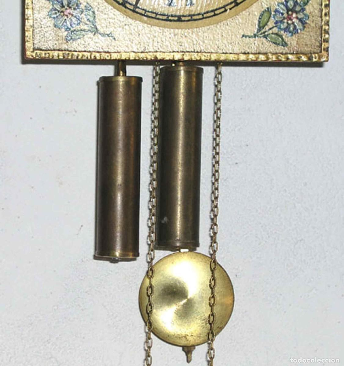Relojes de pared: Reloj de pared de pesas - c1930 - Foto 5