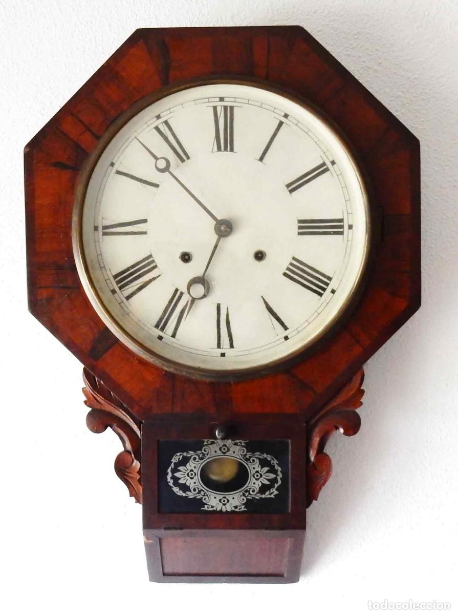 Relojes de pared: Reloj de pared Americano - c 1900 - Foto 1
