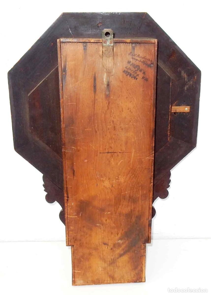 Relojes de pared: Reloj de pared Americano - c 1900 - Foto 7
