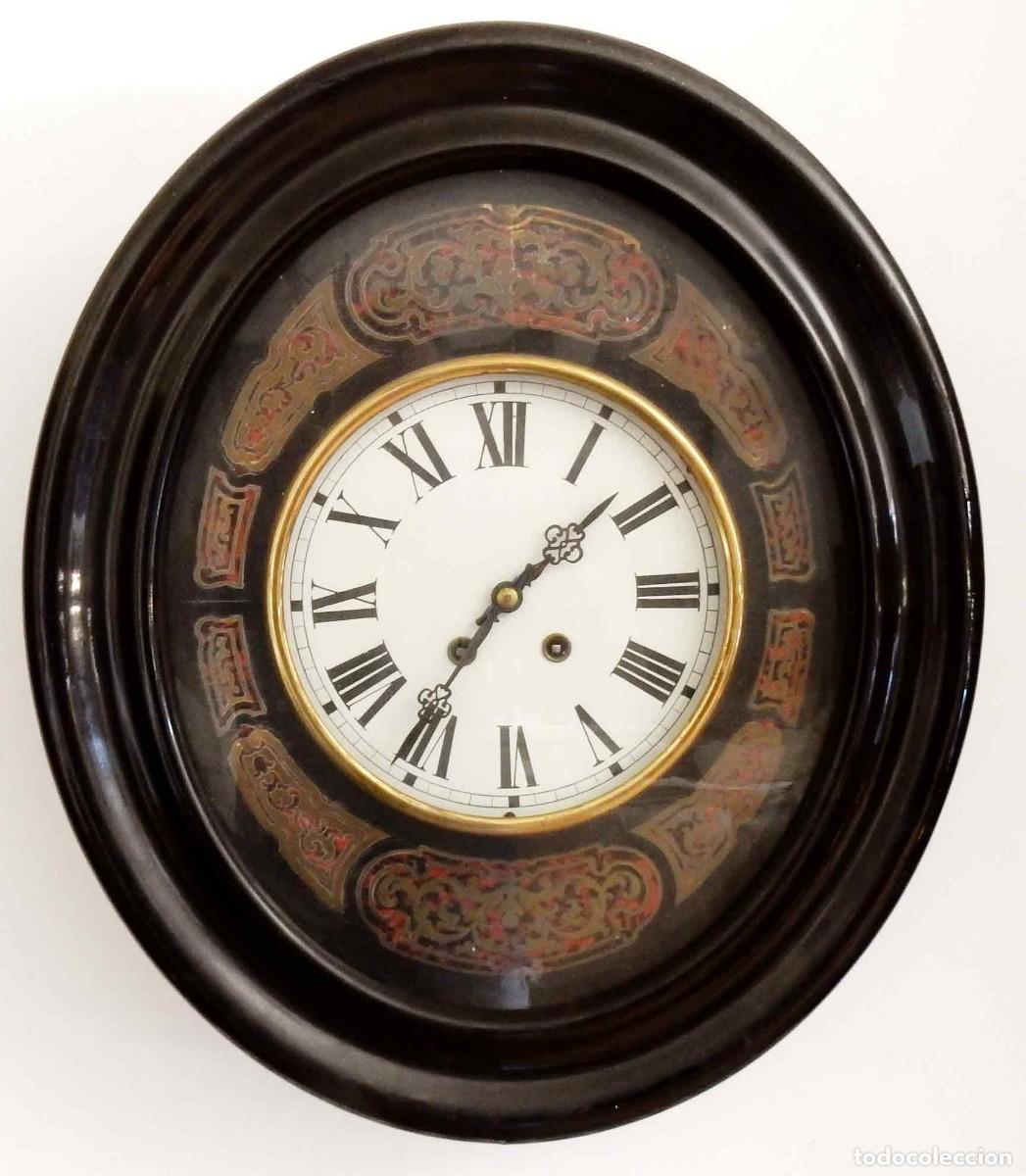 Relojes de pared: Reloj de pared Ojo de Buey- c 1900 - Foto 1