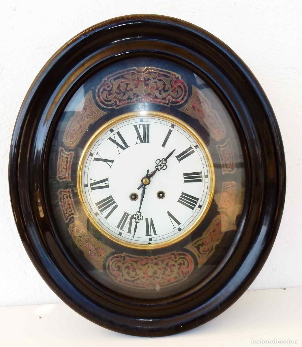 Relojes de pared: Reloj de pared Ojo de Buey- c 1900 - Foto 2