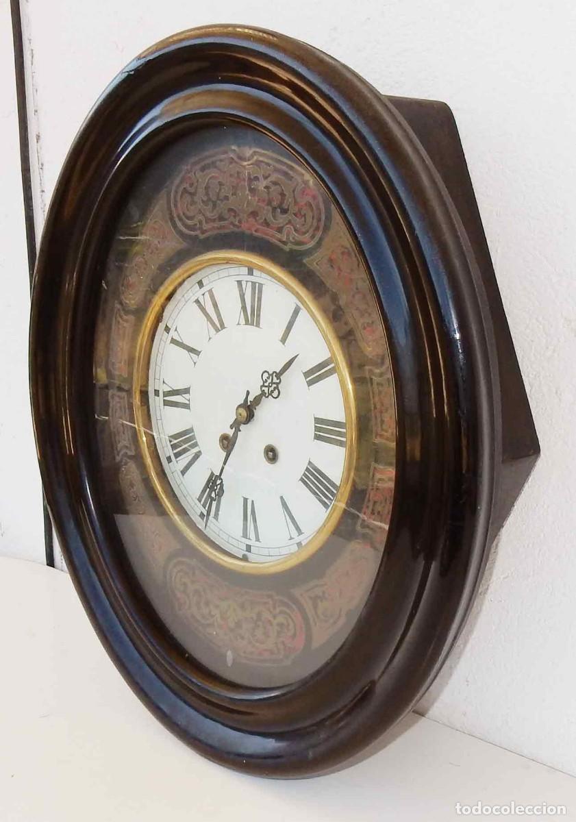 Relojes de pared: Reloj de pared Ojo de Buey- c 1900 - Foto 6