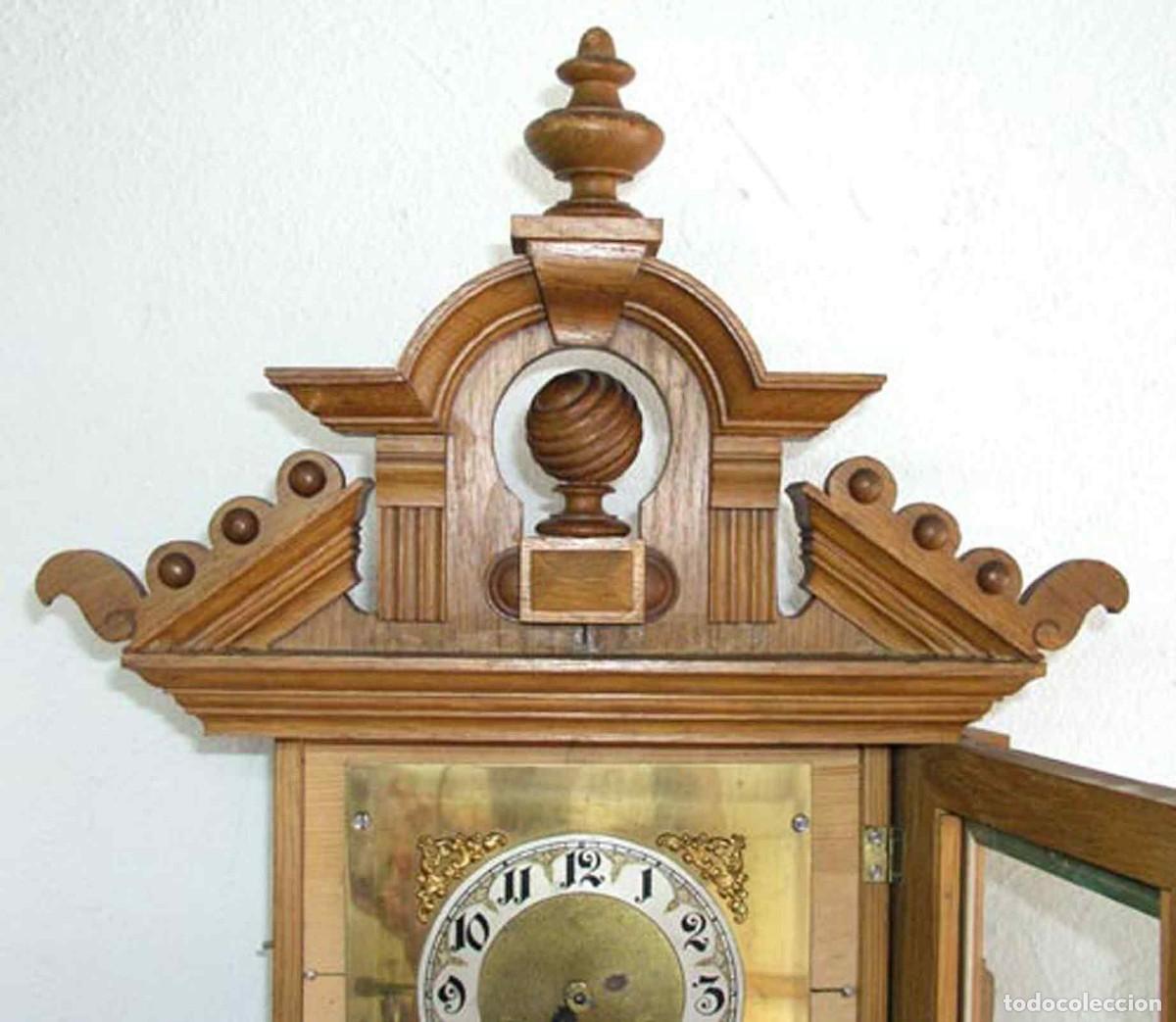 Relojes de pared: Reloj de pared - c 1900 - Foto 5