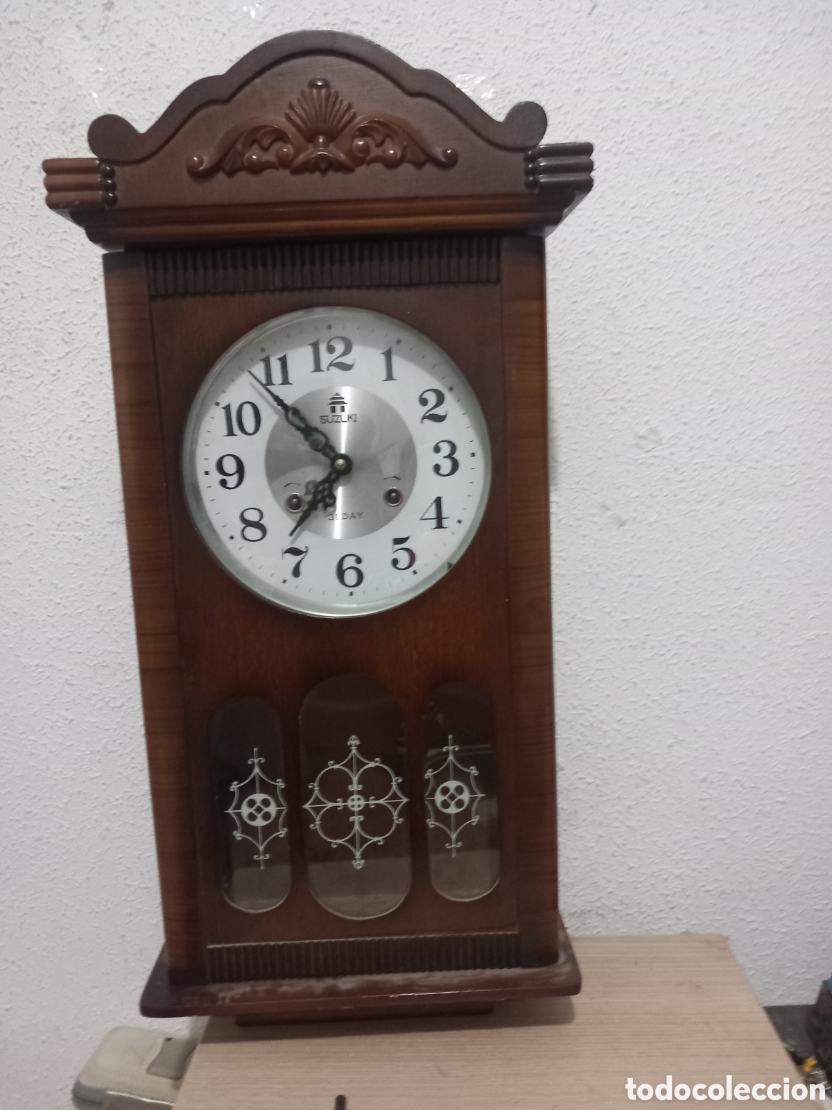 Wanduhren: ANTIGUO RELOJ DE PARED SUZUKI 31 DAY,,VER FOTOS Y LEER DESCRIPCI&Oacute;N