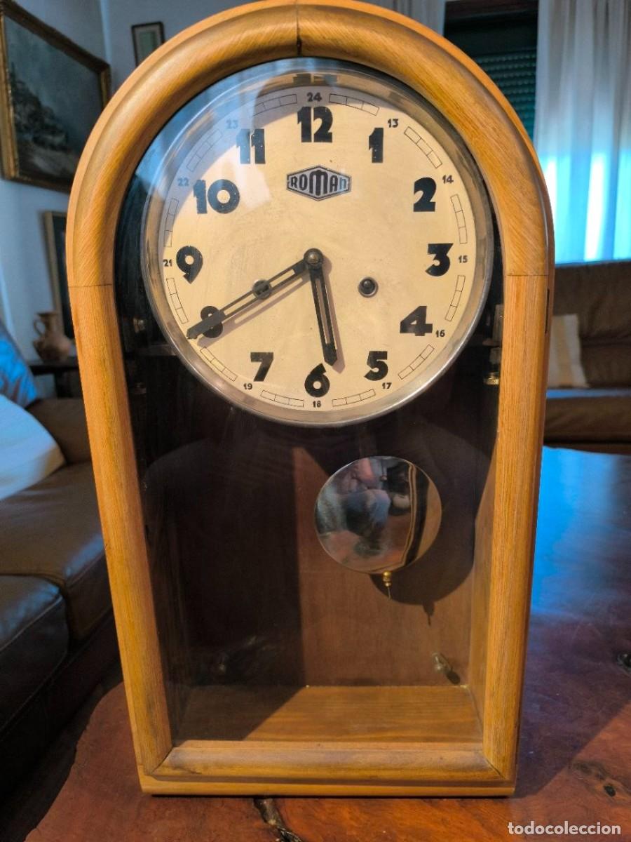 Relojes de pared: RELOJ DE PARED ESPA&Ntilde;A ROMAN 58X30X15 CM