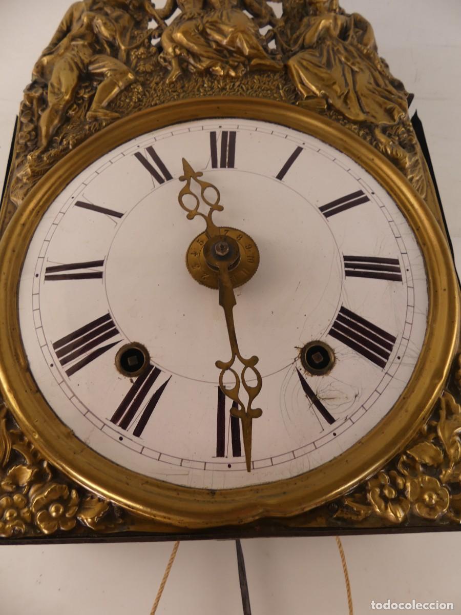 Rel&oacute;gios de parede: Impresionante reloj morez p&eacute;ndulo Excelente Pieza de Colecci&oacute;n
