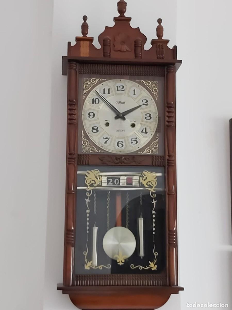 Relojes de pared: Reloj de pared Otron madera antiguo - Foto 2