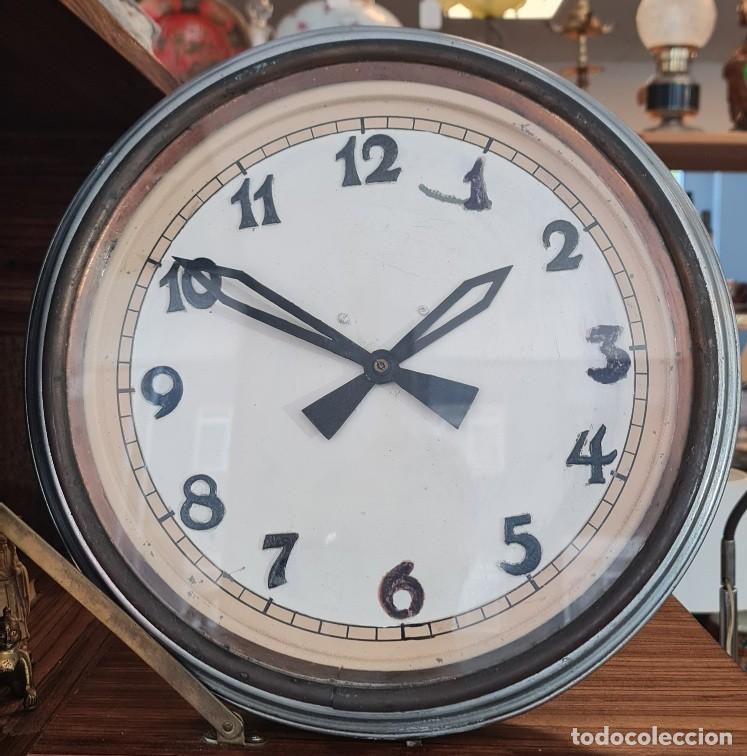 Relojes de pared: Reloj de Estaci&oacute;n El&eacute;ctrico Esclavo Sistema de Relojer&iacute;a Ferroviaria Industrial