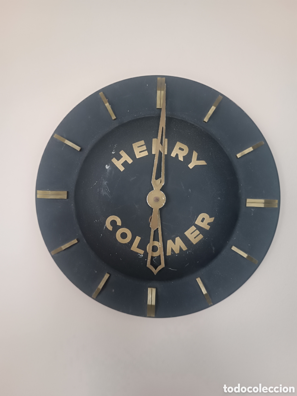 Wanduhren: Reloj antiguo de peluquer&iacute;a Henry Colomer