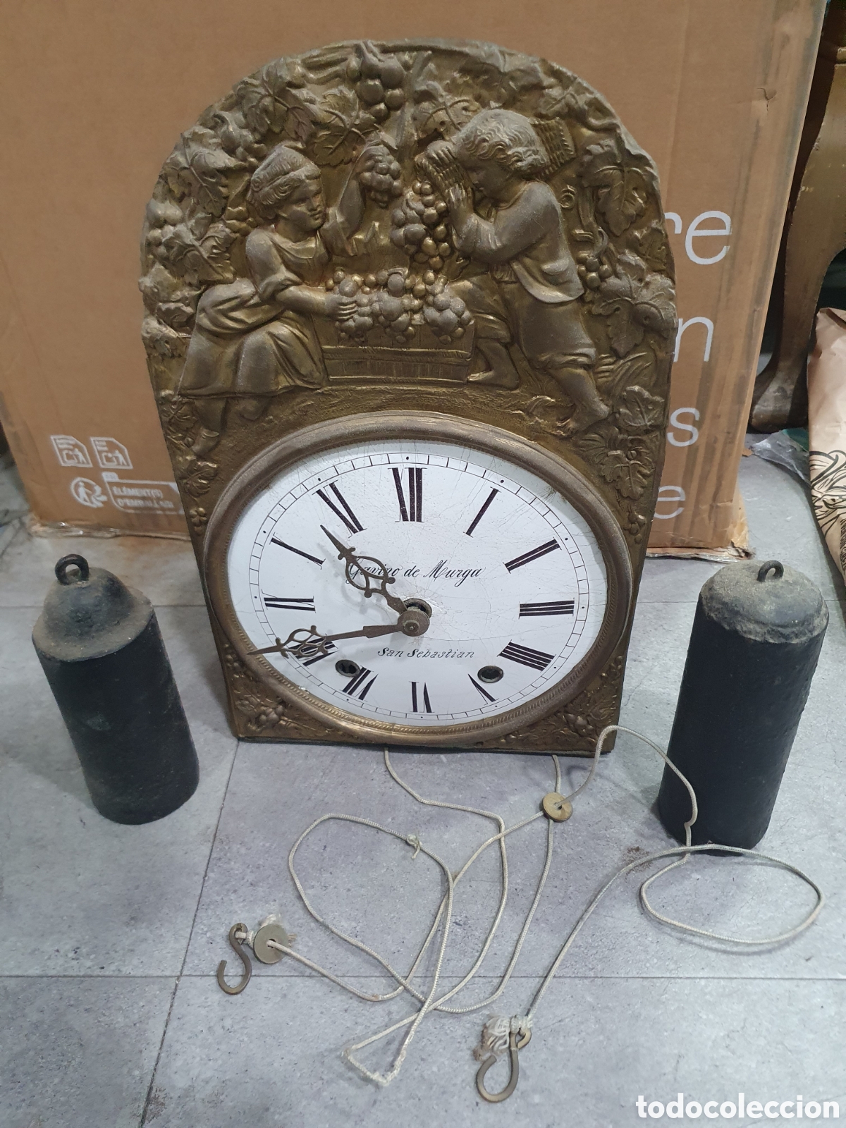 Wanduhren: Reloj Morez s. XIX. Ver fotos