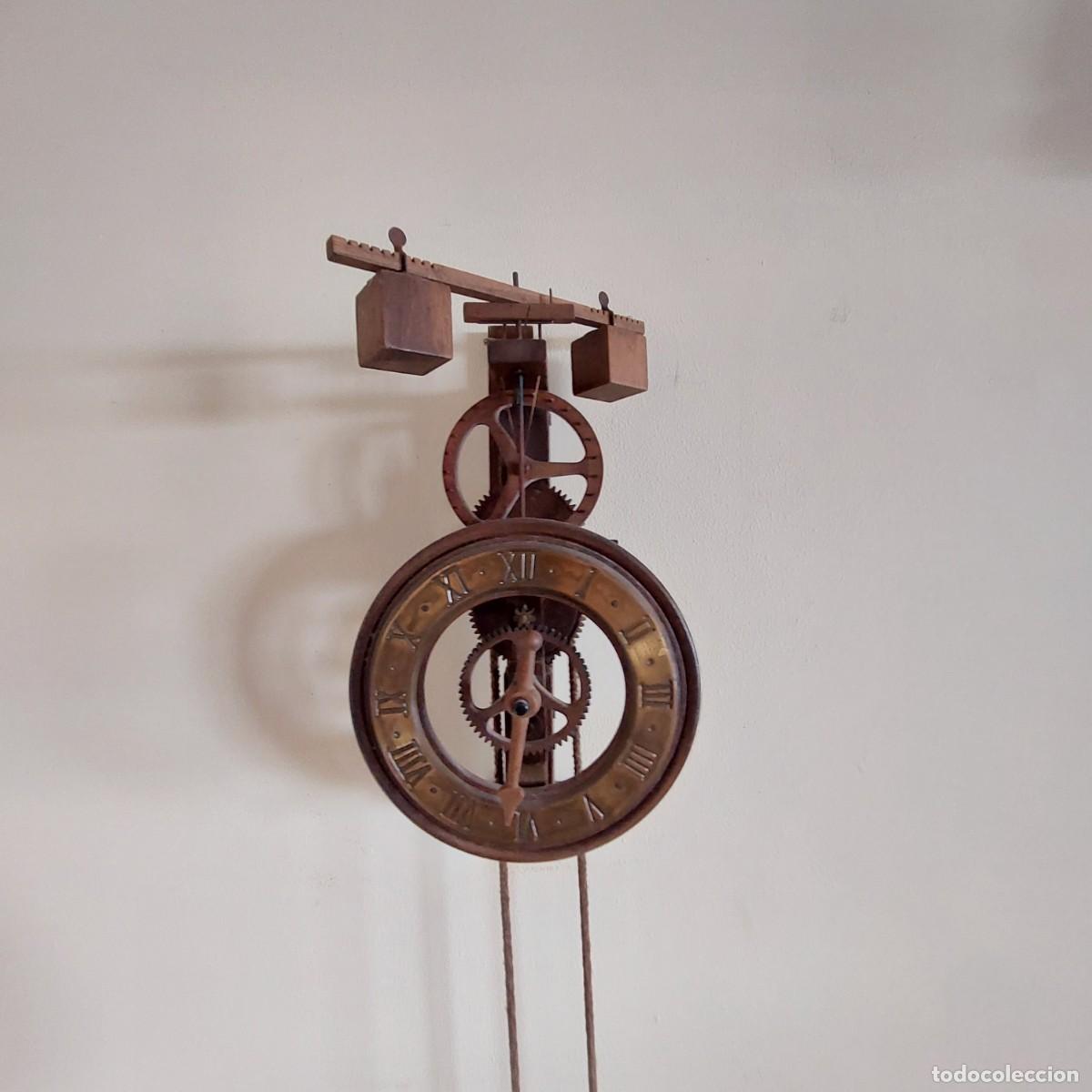 Relojes de pared: Relogio mec&acirc;nico Medieval Ardavin Matutinus Madera - artesanal Madrid