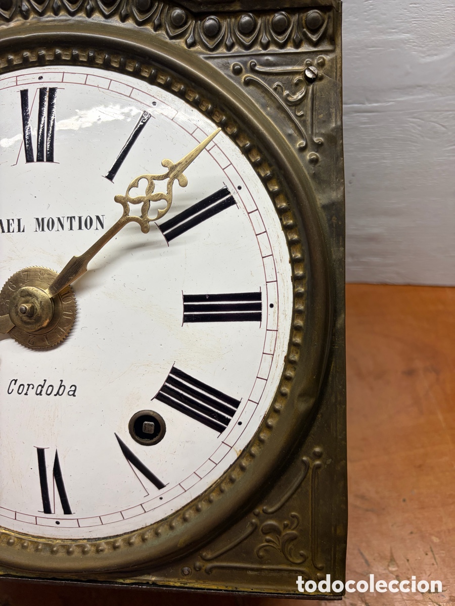 Relojes de pared: Reloj franc&eacute;s tipo morez - Foto 4