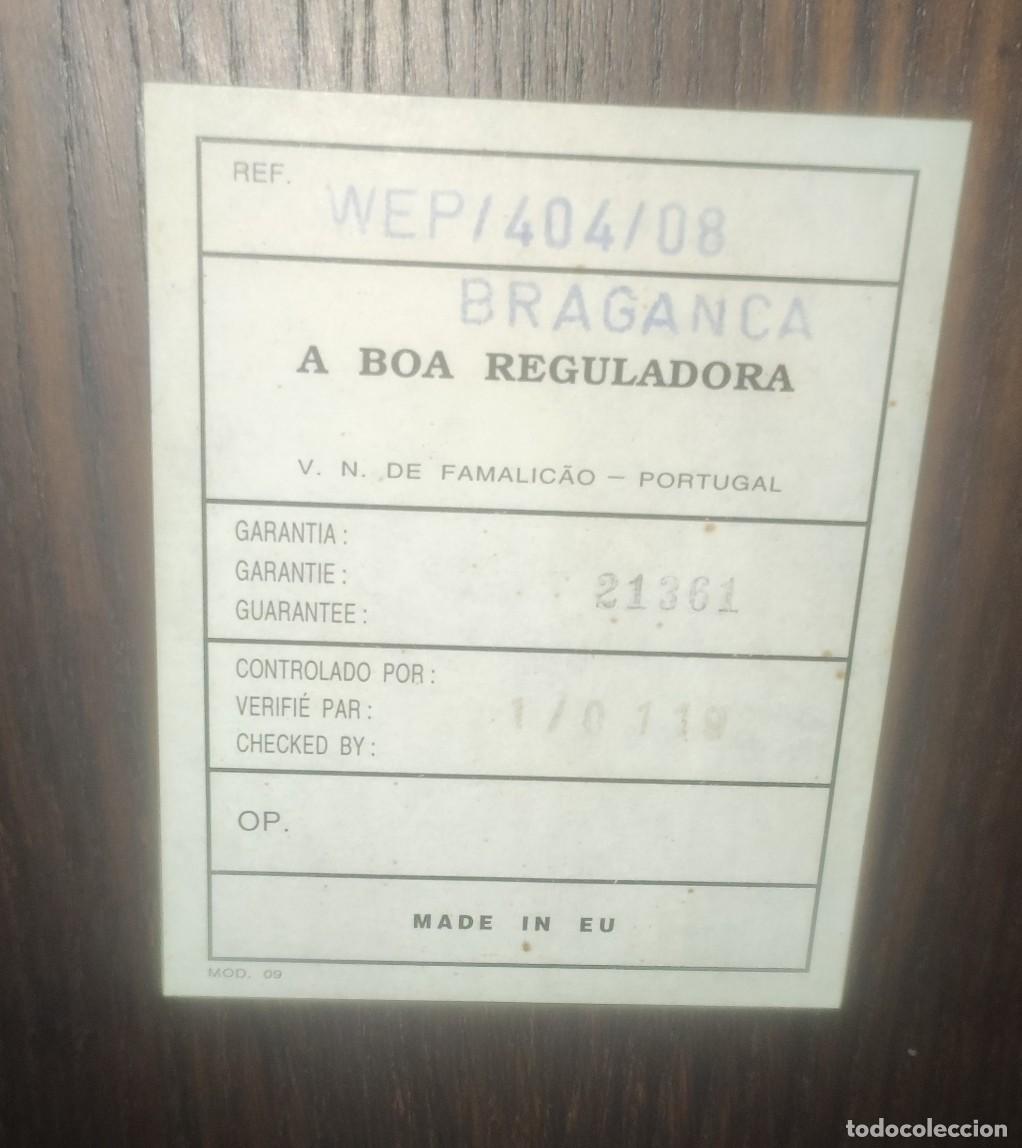 Relojes de pared: Reloj de pared A Boa Reguladora - Modelo Bragan&ccedil;a - Carill&oacute;n 3 Cuerdas - Excelente Estado
