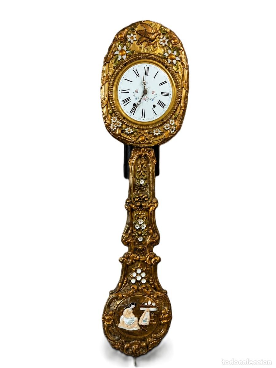 Relojes de pared: Reloj Morez de pared - replica de alta calidad - Funcionando - completo