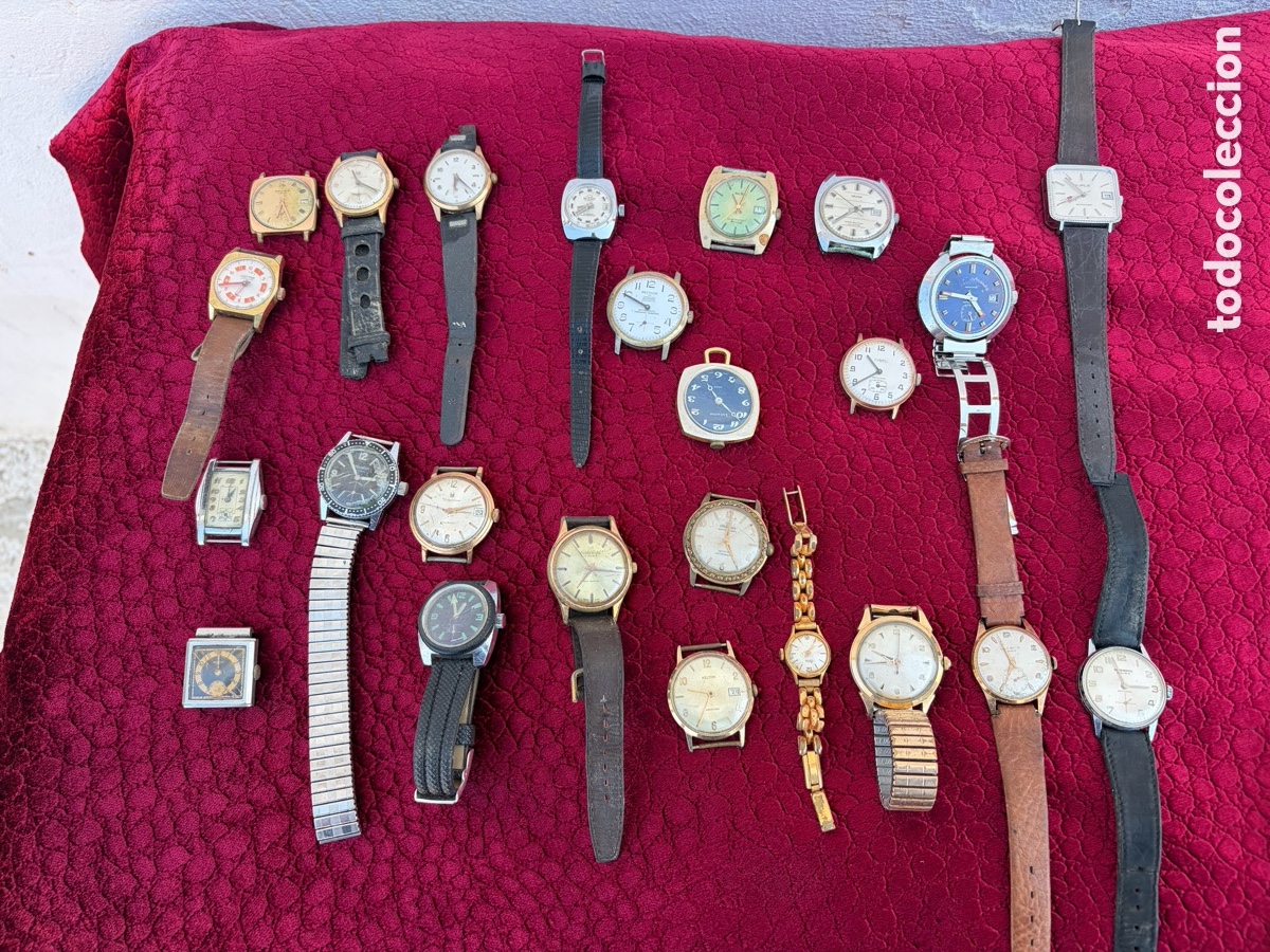 Relojes de pared: Lote relojes vintage - Foto 2