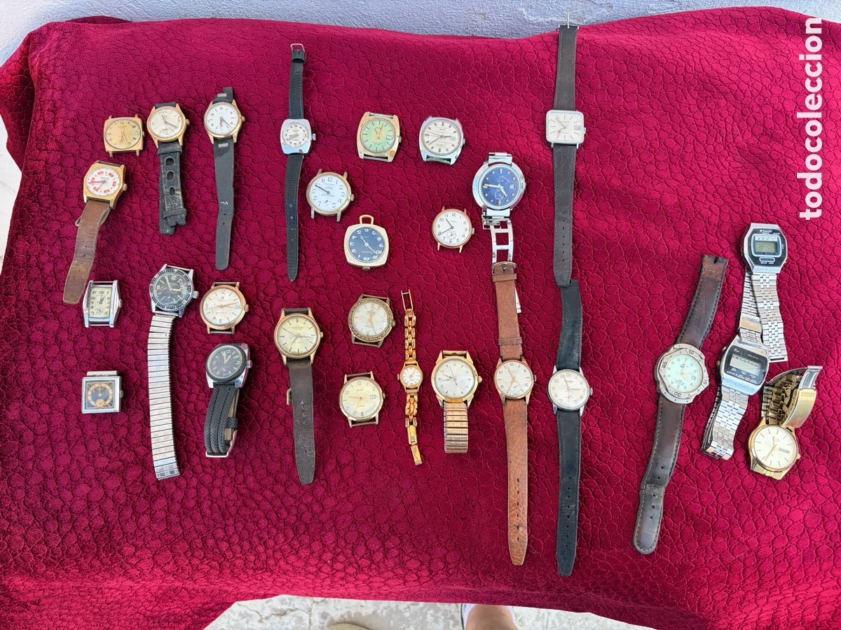Relojes de pared: Lote relojes vintage